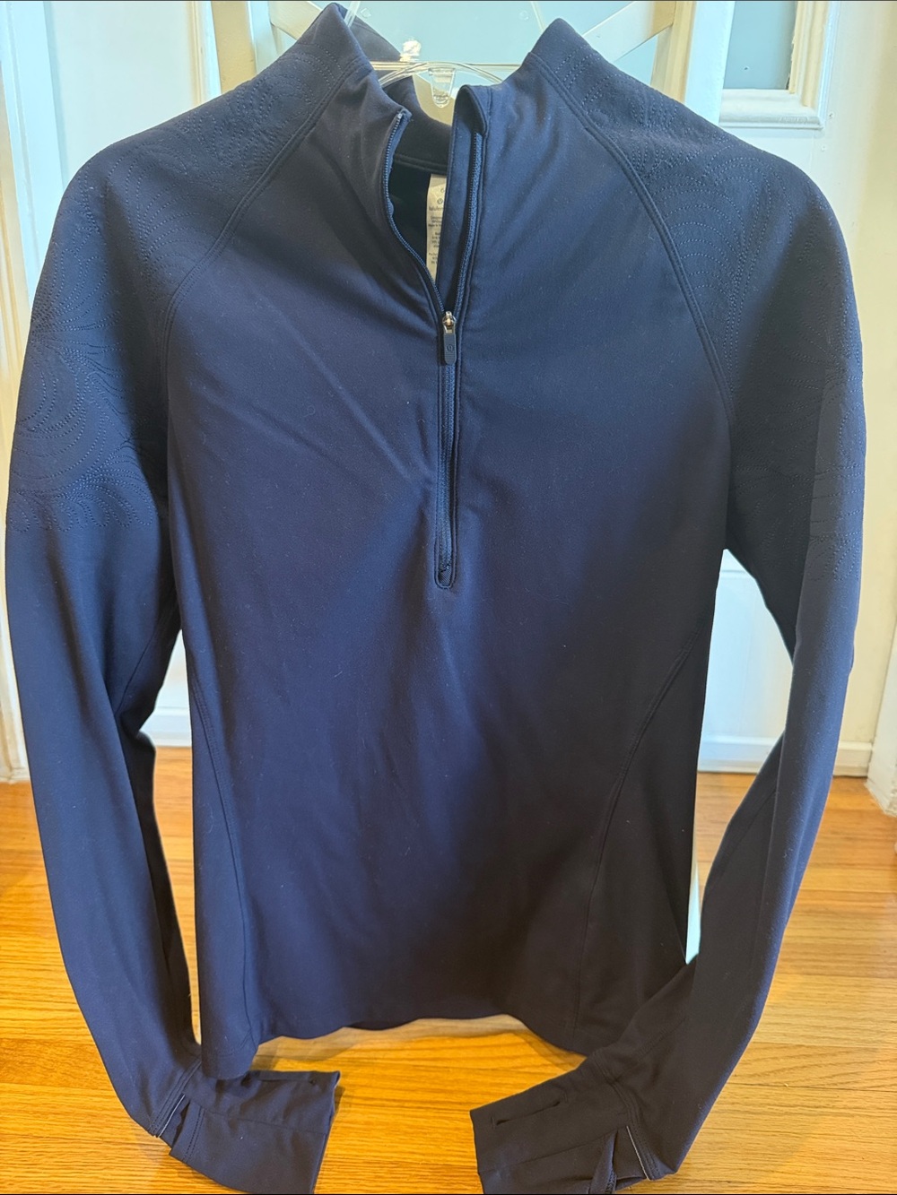 lululemon athletica Navy Half-Zip Top